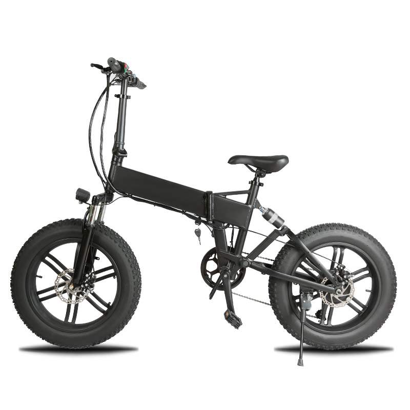20*4.0 foldable beach electric bike oem odm 12AH electric motor bike