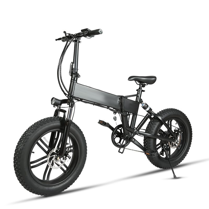 Factory custom 500w 48V7.8AH foldable electric bicycle for adult