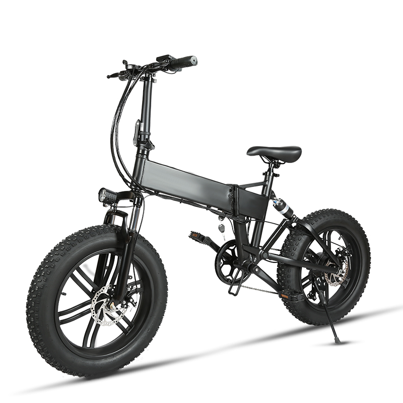 Custom 20inch folding ebike aluminum alloy 12AH fat ebike of factory 