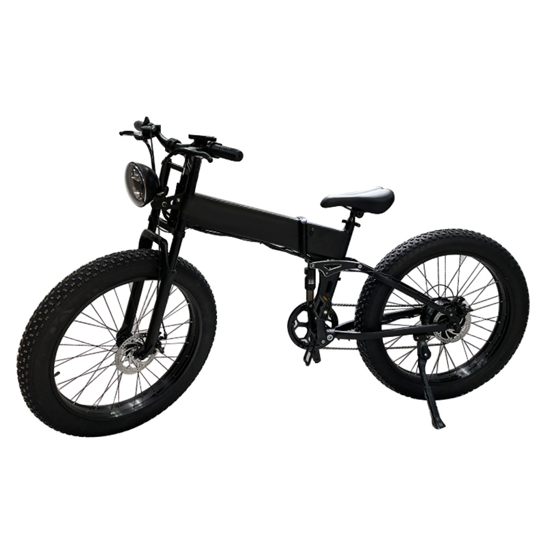 26 inch longest range electric bike hydraulic disc brake ODM foldable fat ebike 