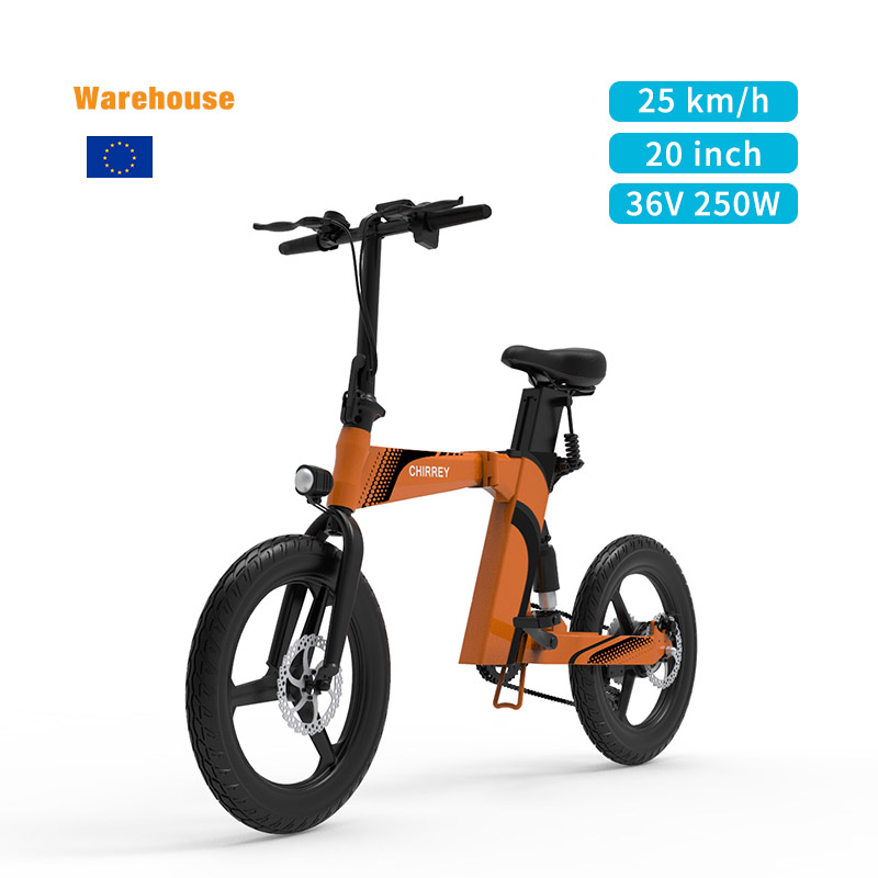 EU warehouse wholesale 18650 Lithium 36V 8Ah city mini folding electric bicycles for sale