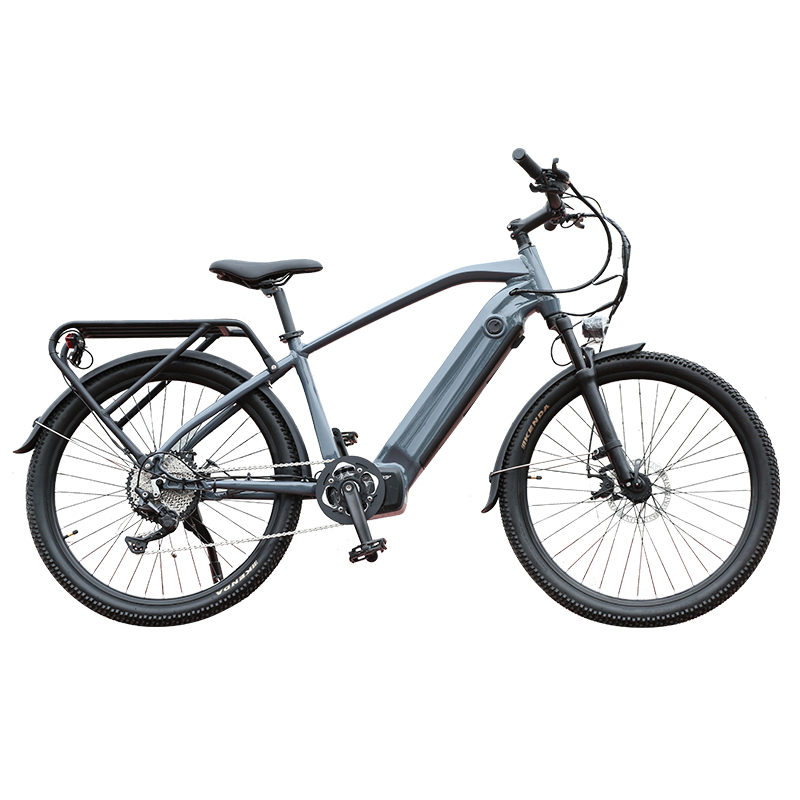 26 Inch Ebike 350W Central Motor Electric Bike 7 Speed with ZOOM Disc Brake